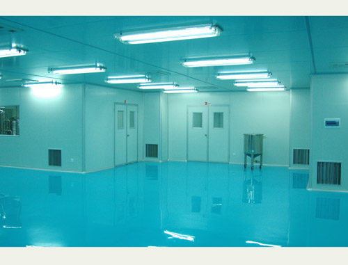 美加皮具车间环氧树脂防静电自流平地坪