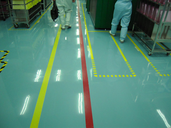 环氧树脂防静电自流平地坪