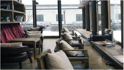 办公室创意之复古地坪