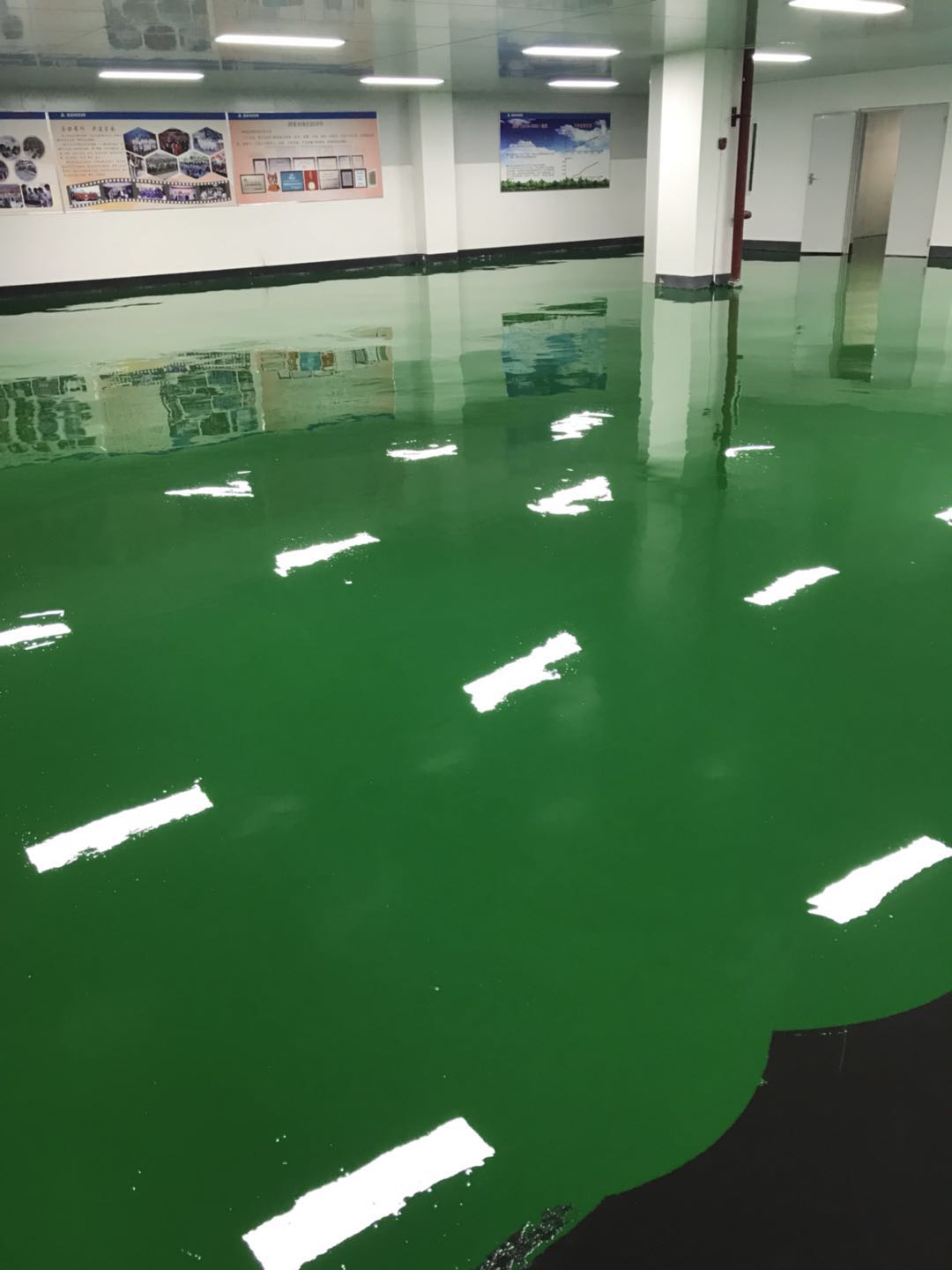 重庆三信电子环氧防静电地坪施工图