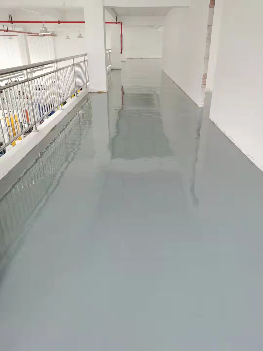 联东u谷9栋办公室地坪