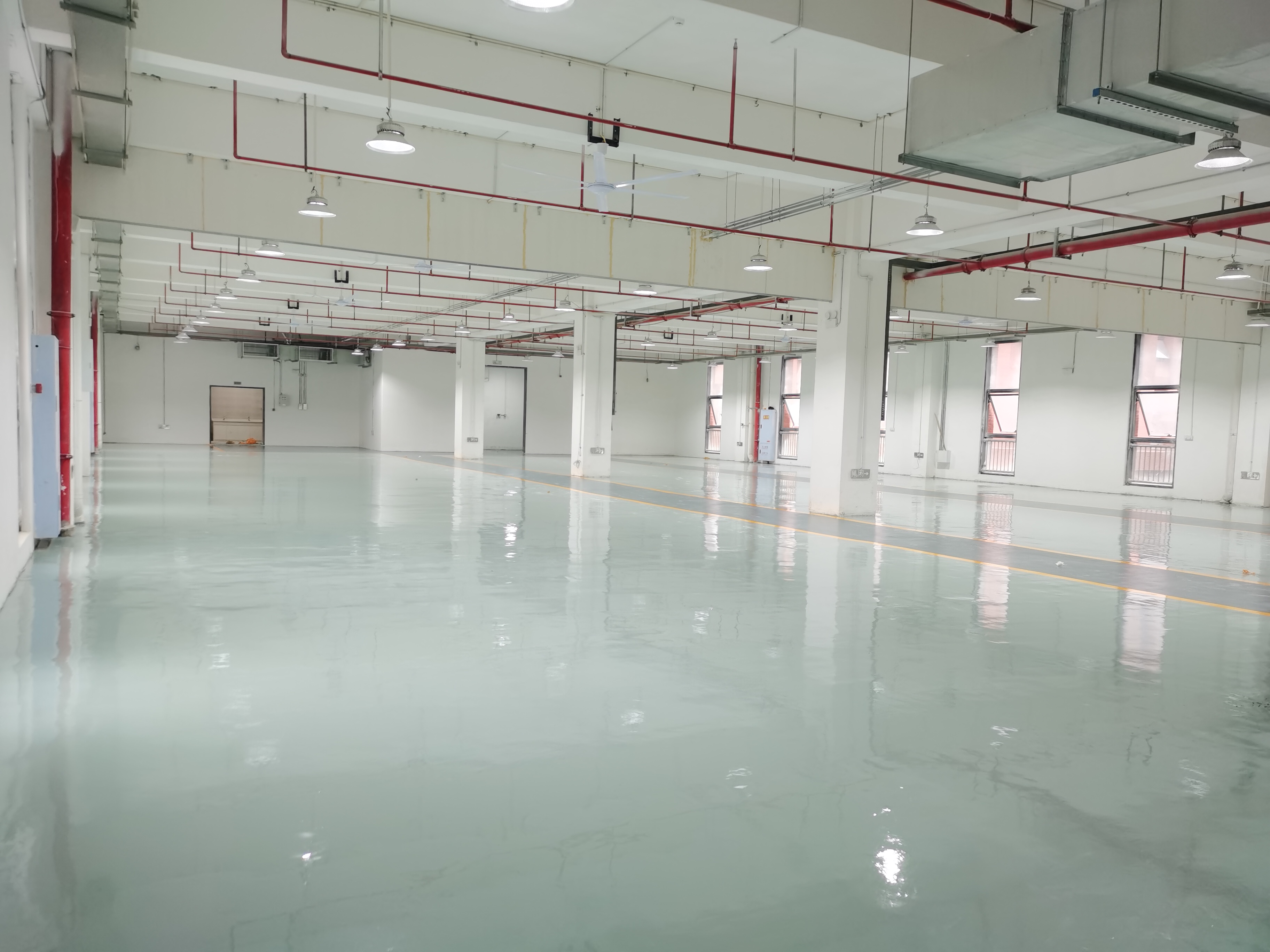 北碚歇马科学城地坪漆完工